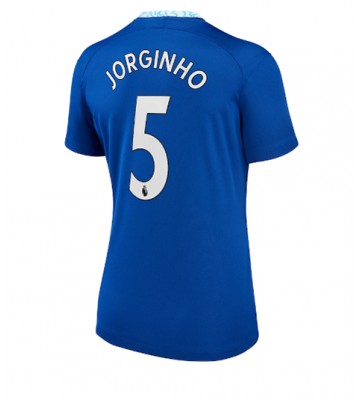 Chelsea Jorginho #5 Hjemmedrakt Kvinner 2022-23 Kortermet
